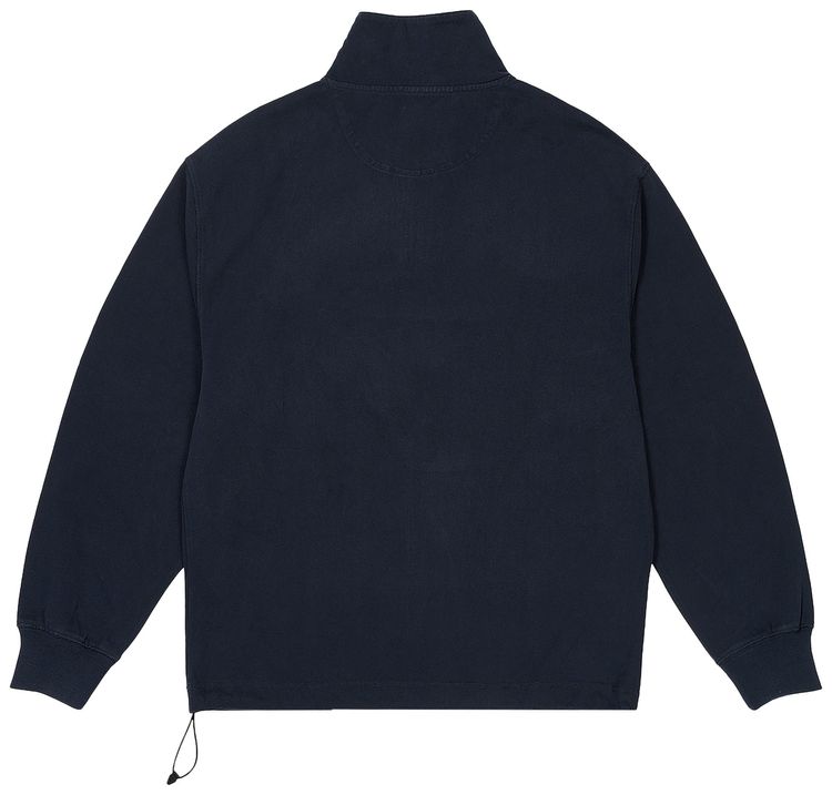 Palace 14 Zip Washed Funnel Navy