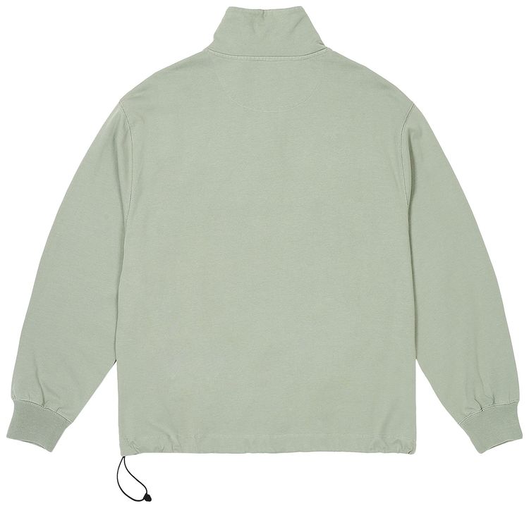 Palace 14 Zip Washed Funnel Jade
