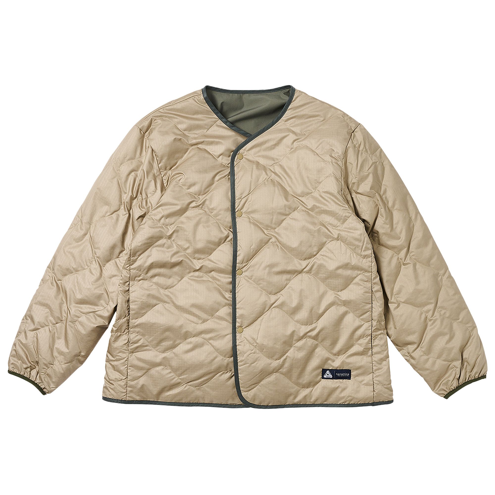Size xl nanamica x Palace Reversible Down Cardigan 'Sage Green'