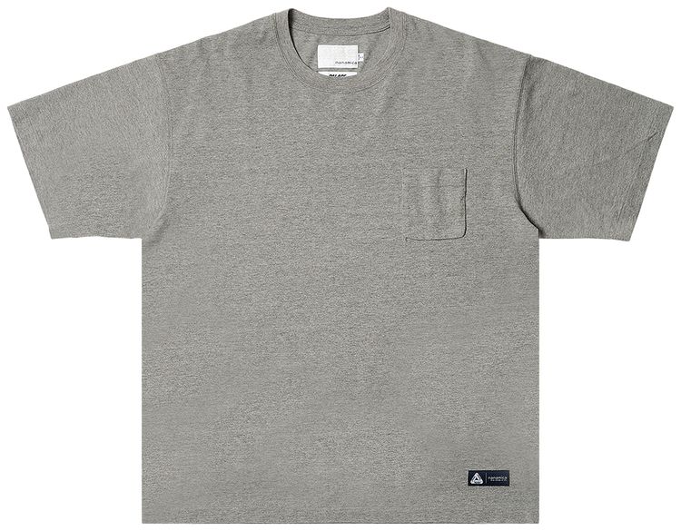 nanamica x Palace Pocket T Shirt Heather Grey