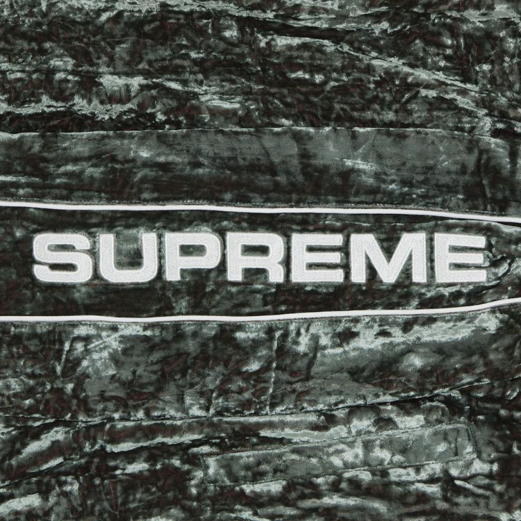 Buy Supreme Crushed Velvet Track Jacket 