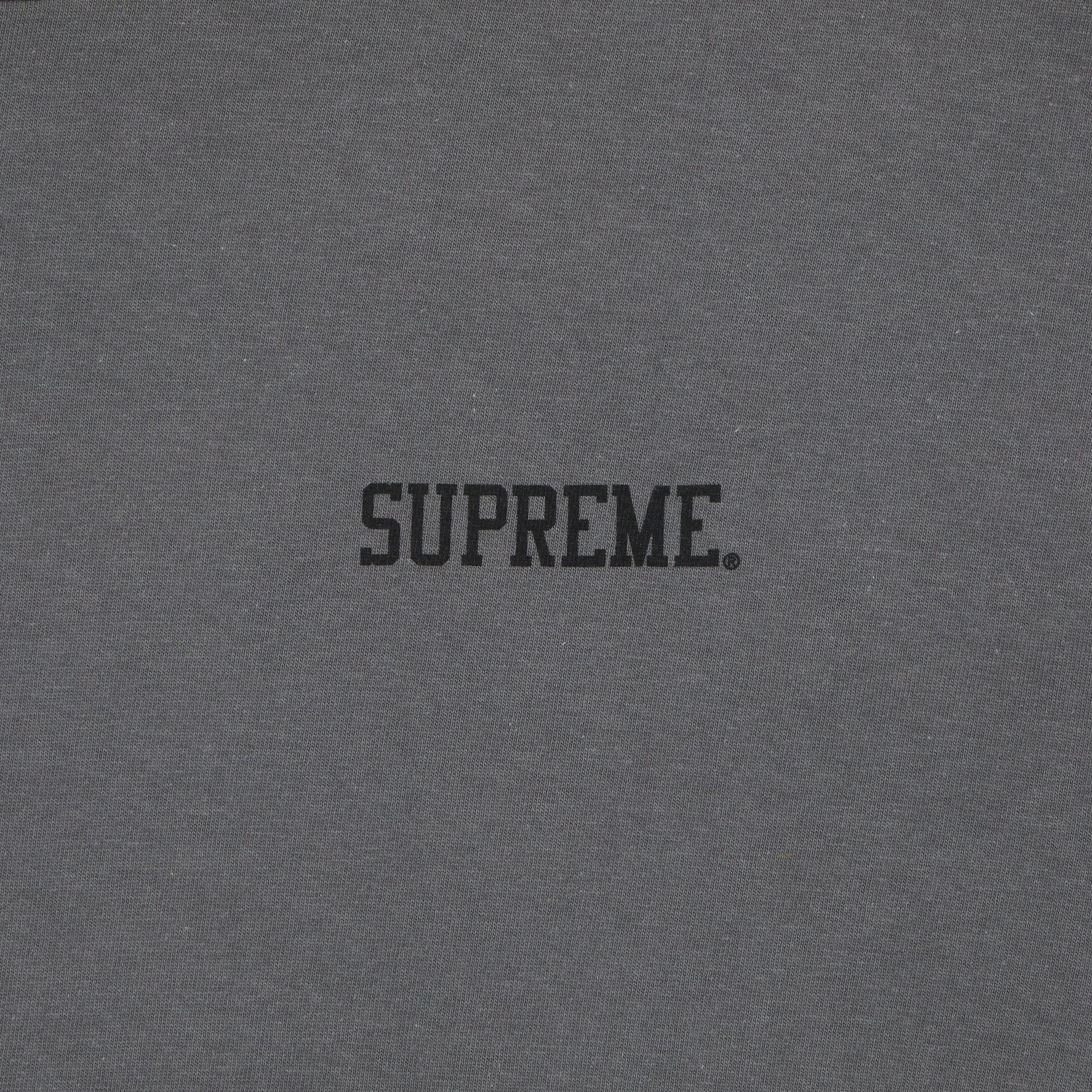 Buy Supreme Fighter Tee 'Charcoal' - FW23T16 CHARCOAL | GOAT