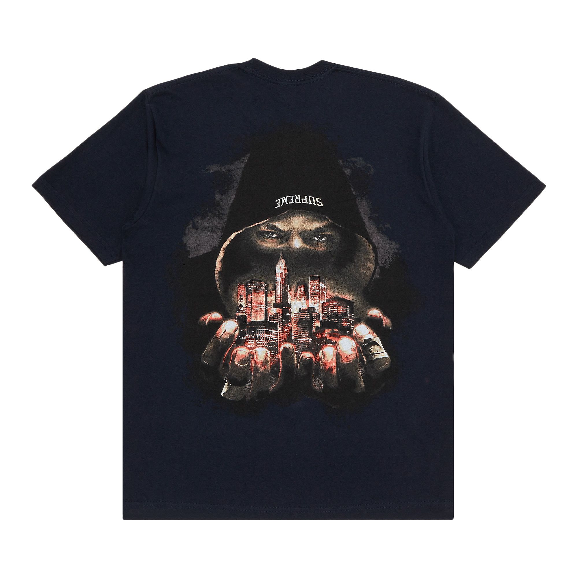 Tシャツ・カットソー Supreme Fighter T-Shirt Navy Buy Supreme Fighter Tee 'Navy' - FW23T16 NAVY | GOAT