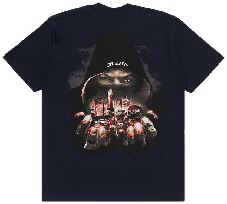 Supreme Fighter Tee Navy