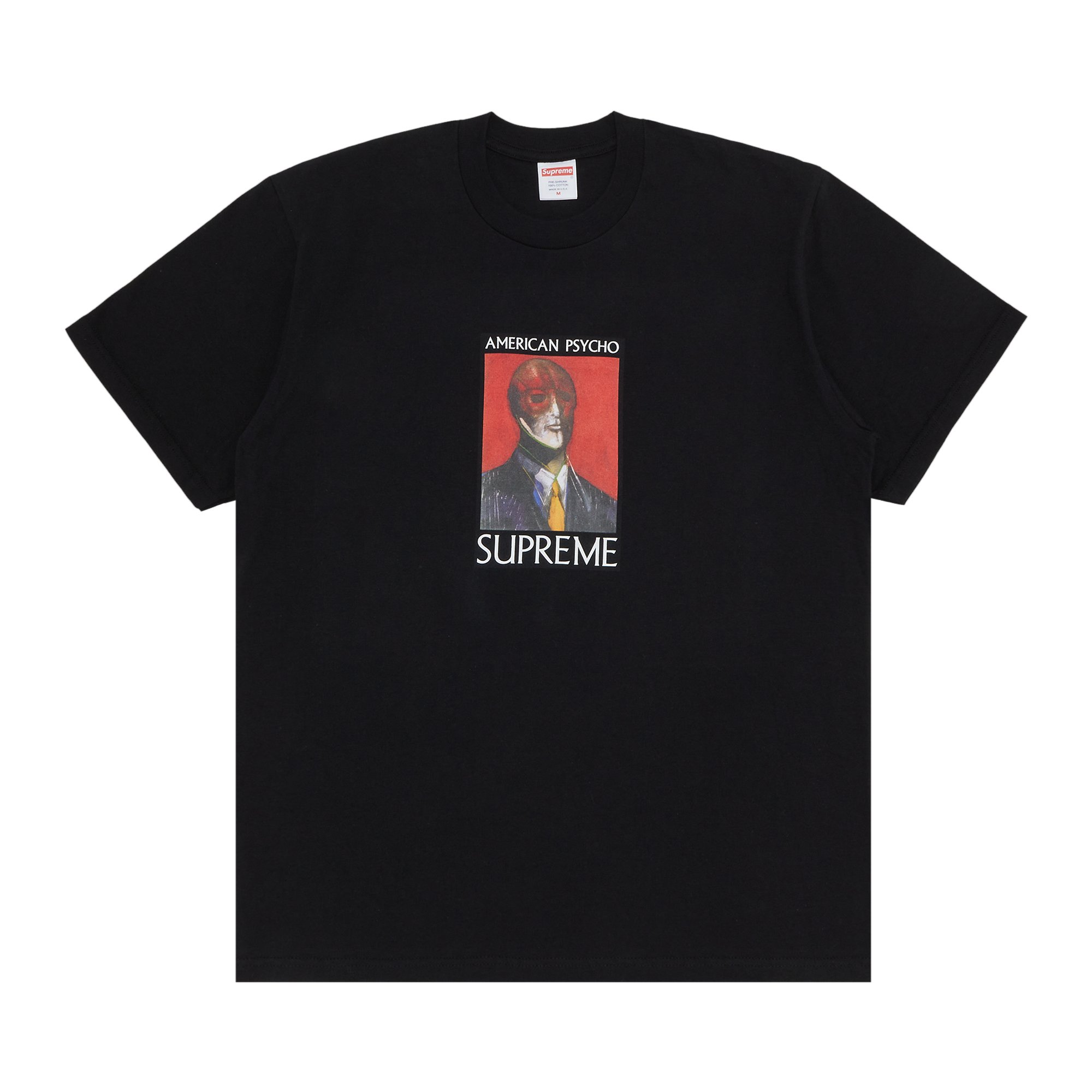 Buy Supreme American Psycho Tee 'Black' - FW23T15 BLACK | GOAT