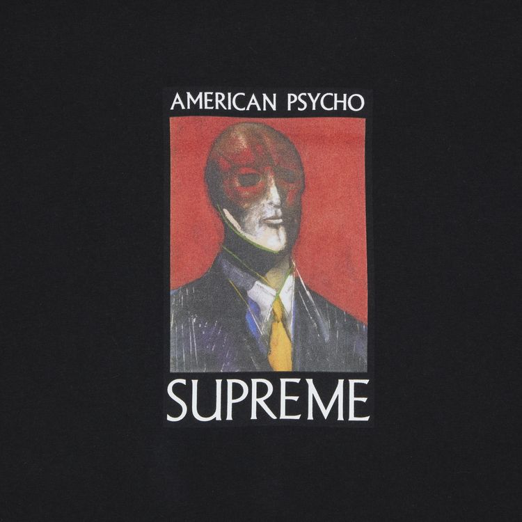 Supreme American Psycho Tee Black