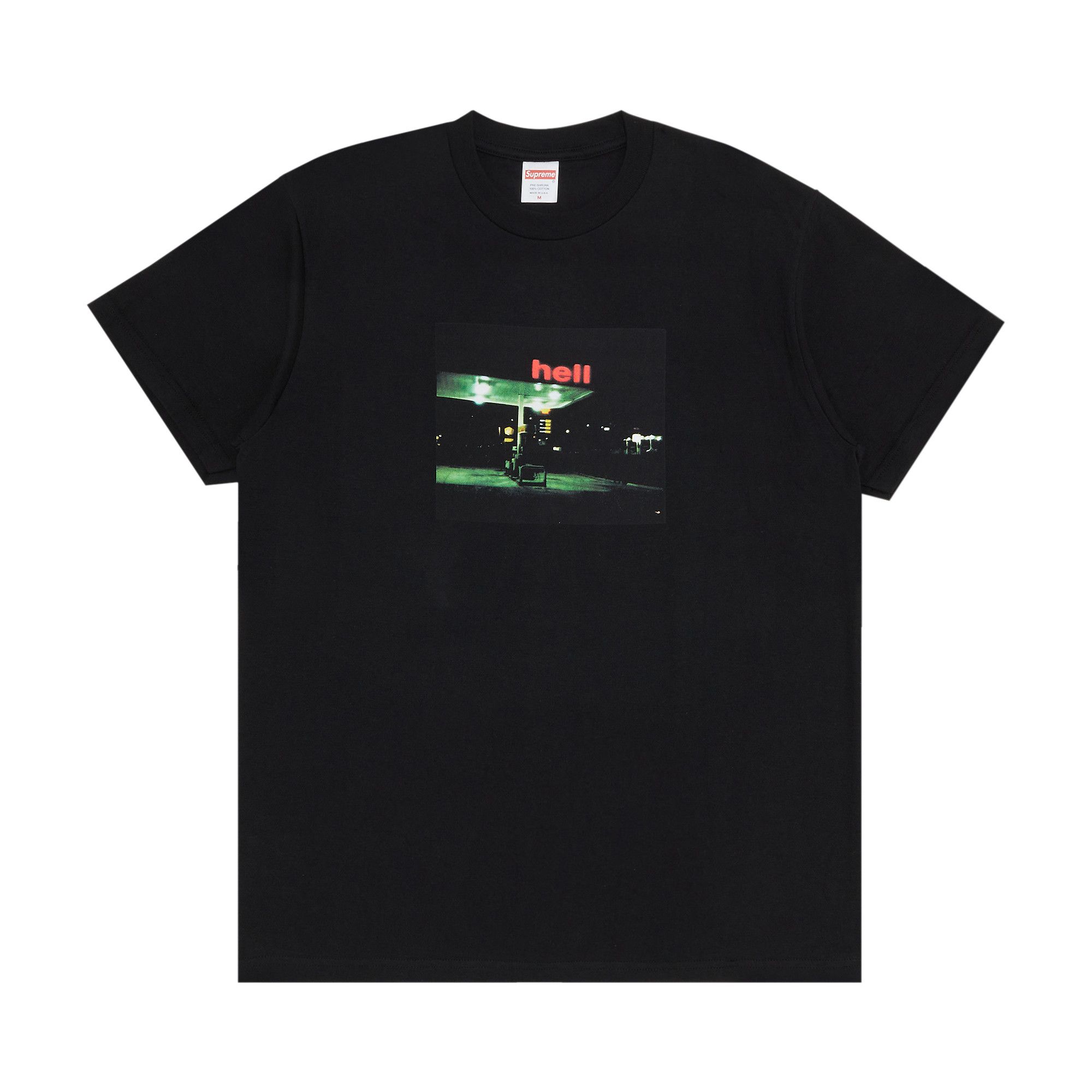 Buy Supreme Hell Tee 'Black' - FW23T28 BLACK | GOAT