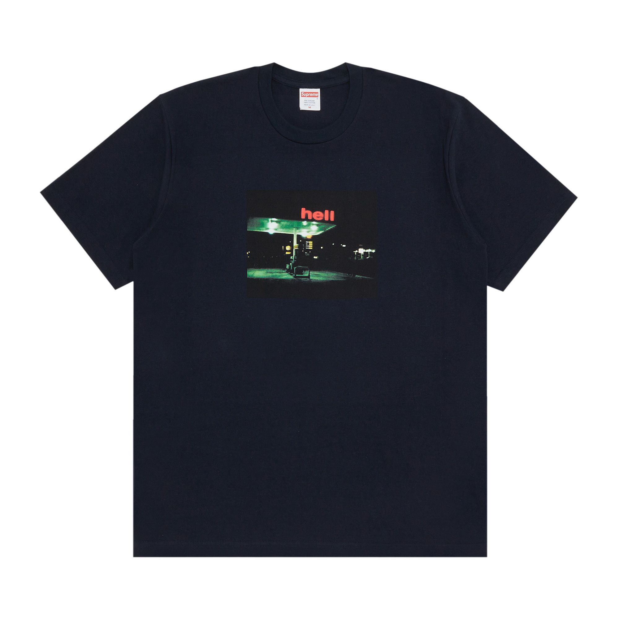 Buy Supreme Hell Tee 'Navy' - FW23T28 NAVY | GOAT