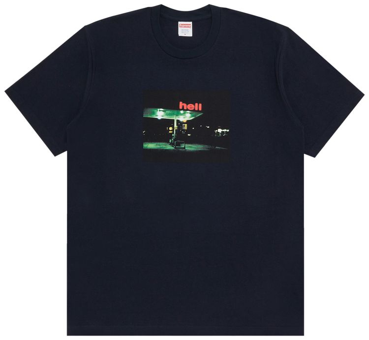 Supreme Hell Tee Navy