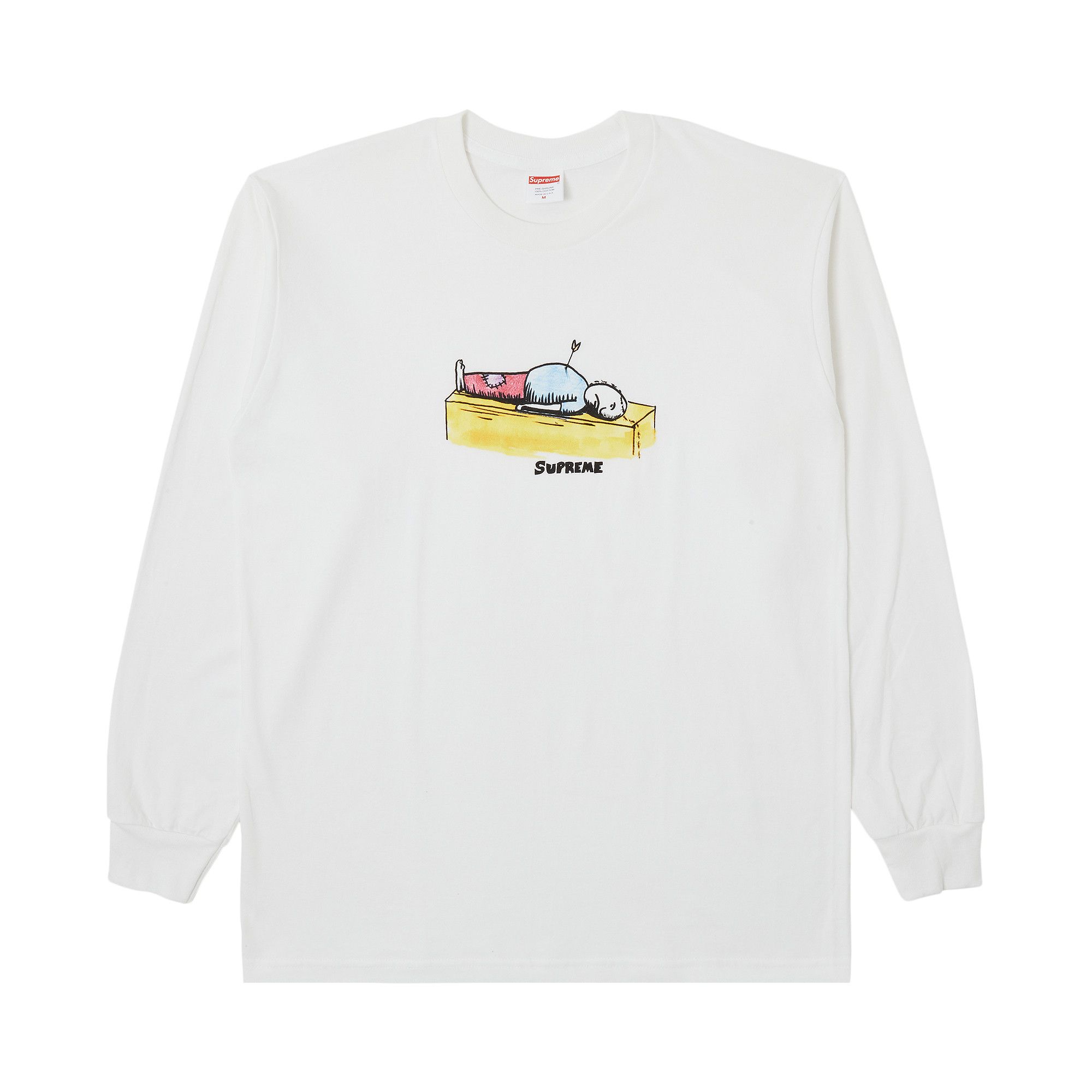 最も  Buy Supreme 'White Tee Long-Sleeve Arrow Blender Neil トップス
