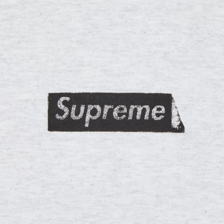 Supreme Static Tee Ash Grey