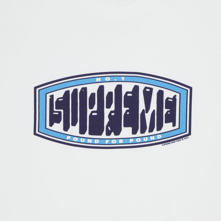 Supreme Pound Tee White