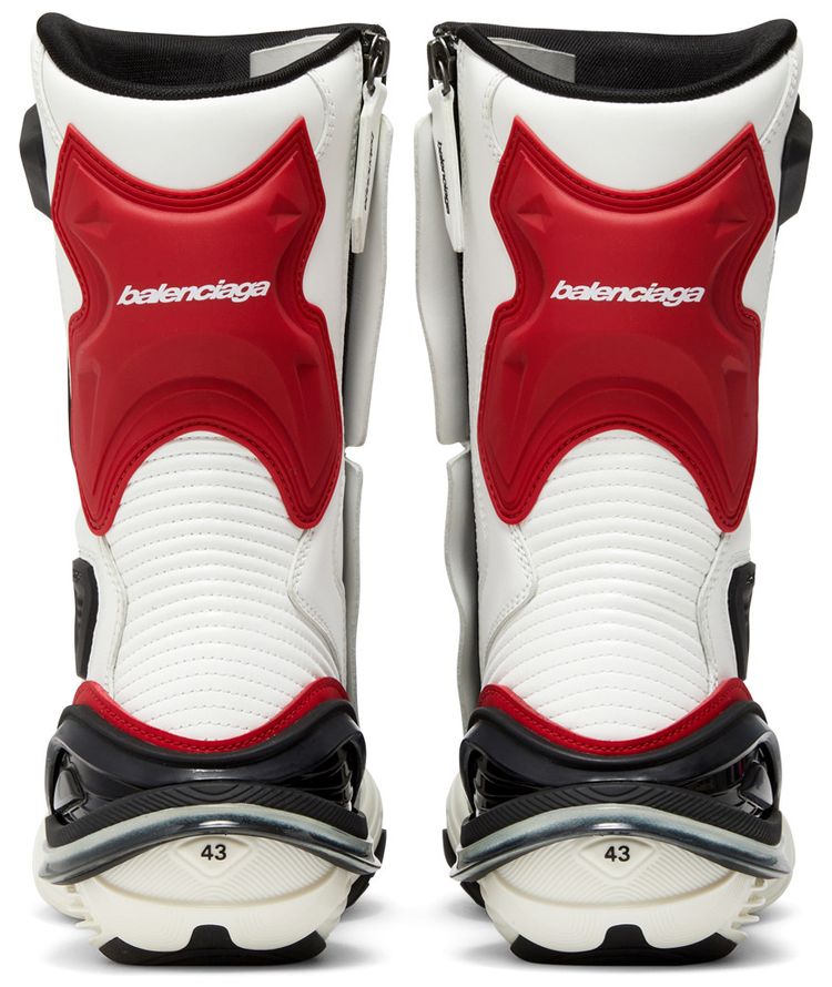 Balenciaga Tyrex Boots White Black