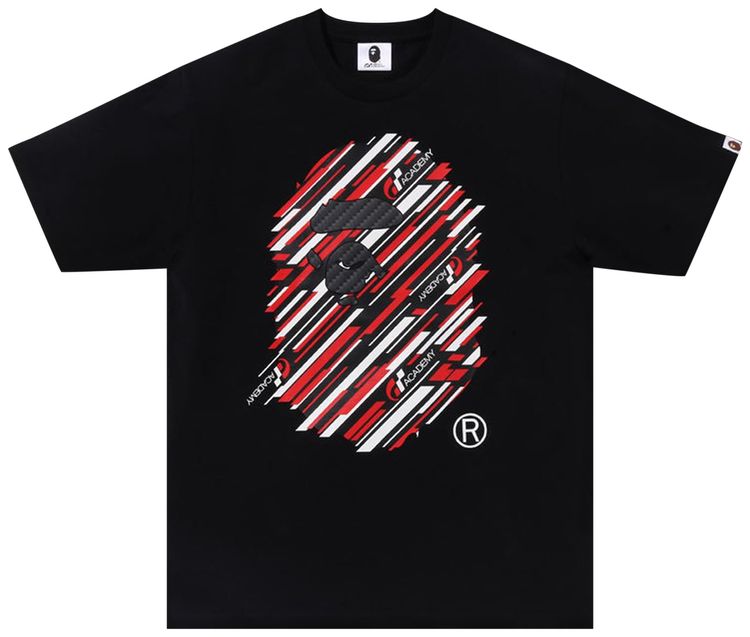 BAPE x Gran Turismo Ape Head 2 Tee Black