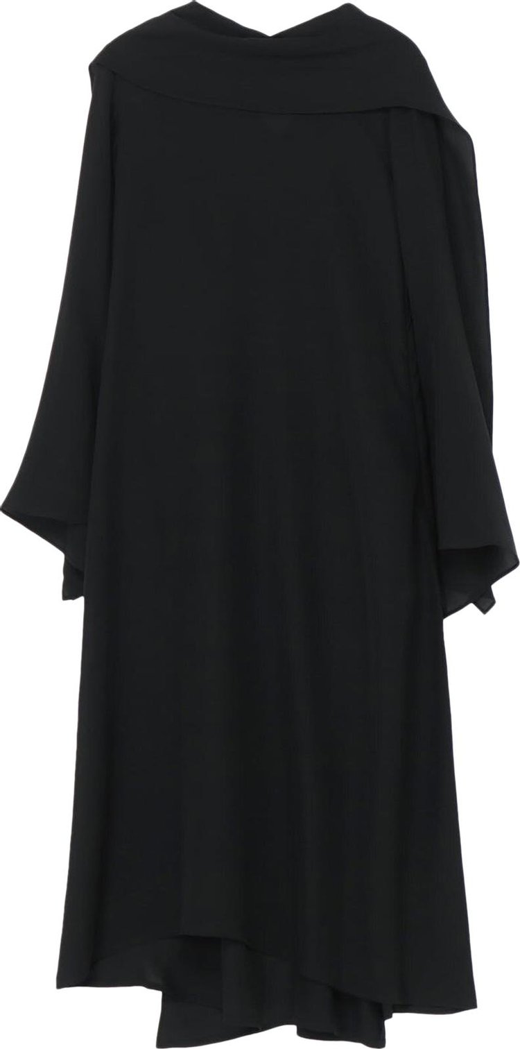 Yohji Yamamoto Stole Long Dress 'Black'