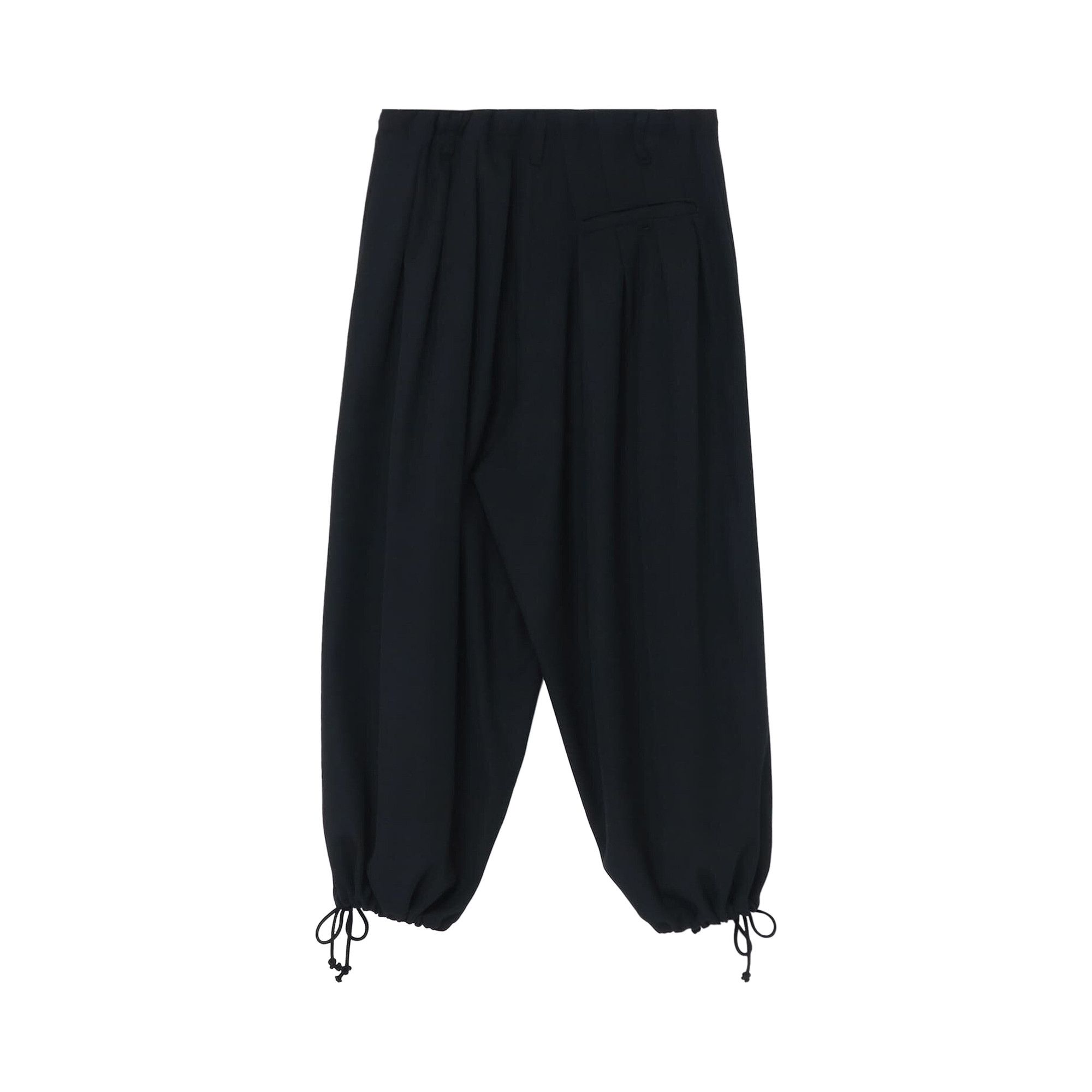 Buy Yohji Yamamoto Pour Homme Z-Balloon String Pants 'Black' - HJ