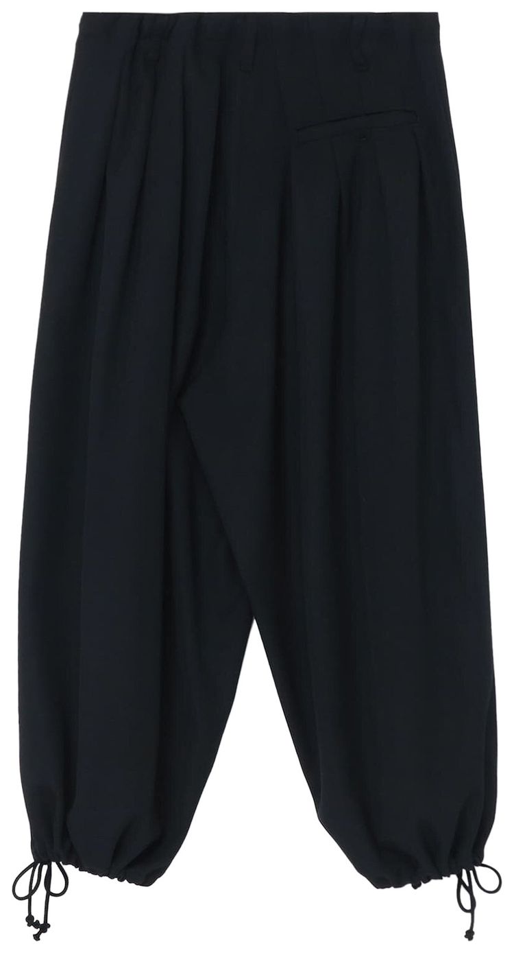 Yohji Yamamoto Pour Homme Z Balloon String Pants Black
