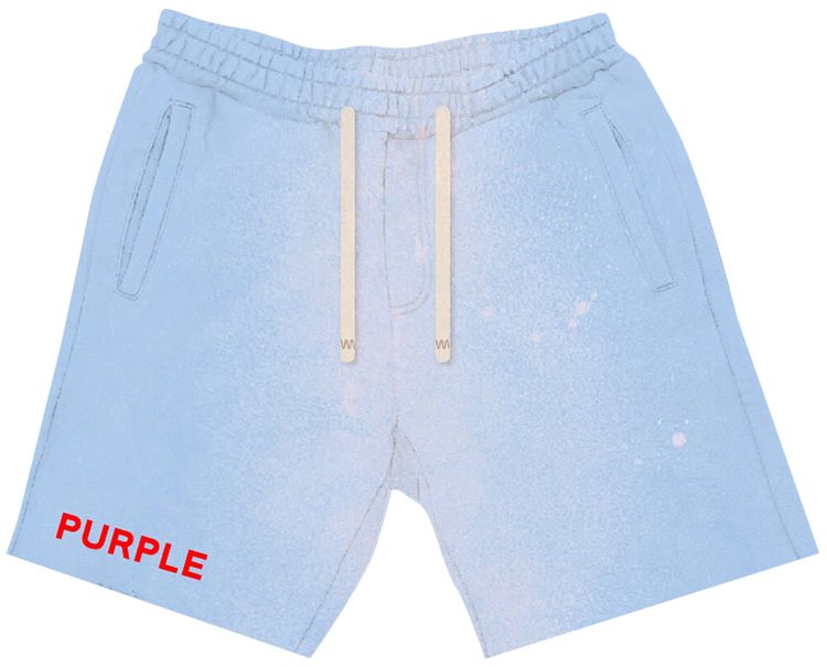 PURPLE BRAND French Terry Short Placid Blue