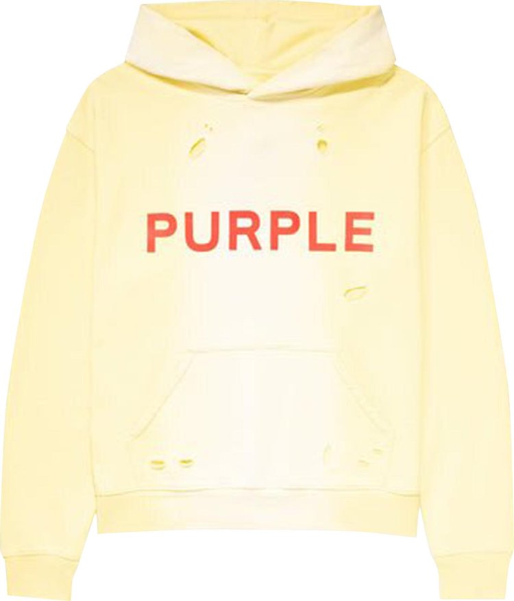 PURPLE BRAND French Terry PO Hoodie 'Yellow'
