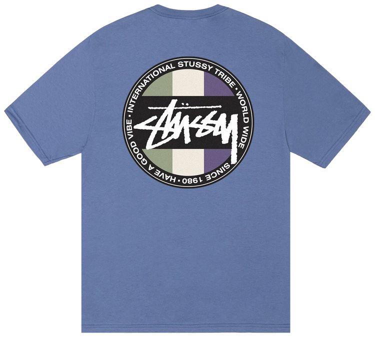 Stussy Classic Dot T Shirt Storm