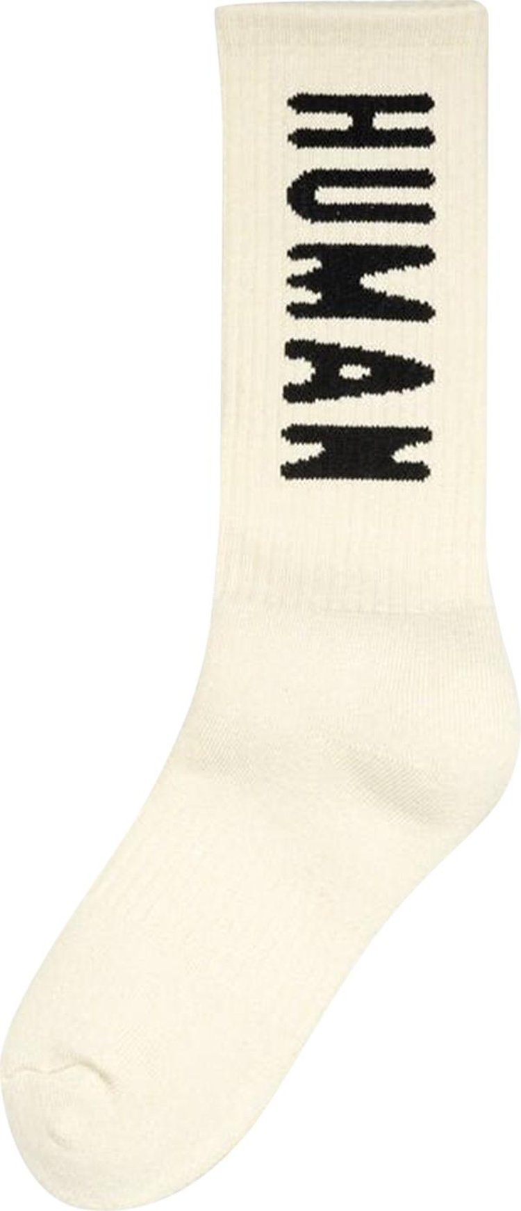 Human Made Logo Socks White