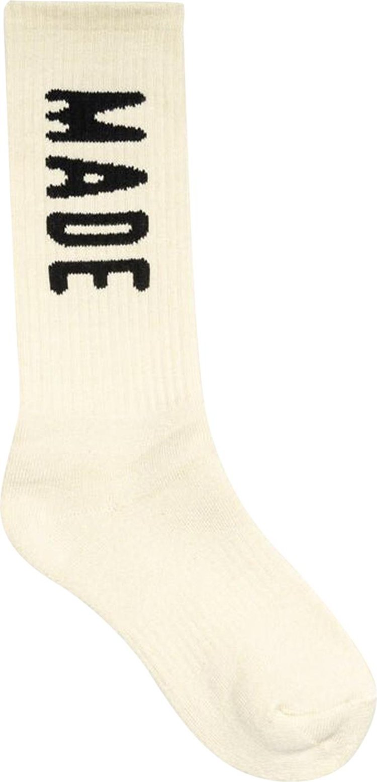Human Made Logo Socks 'White'
