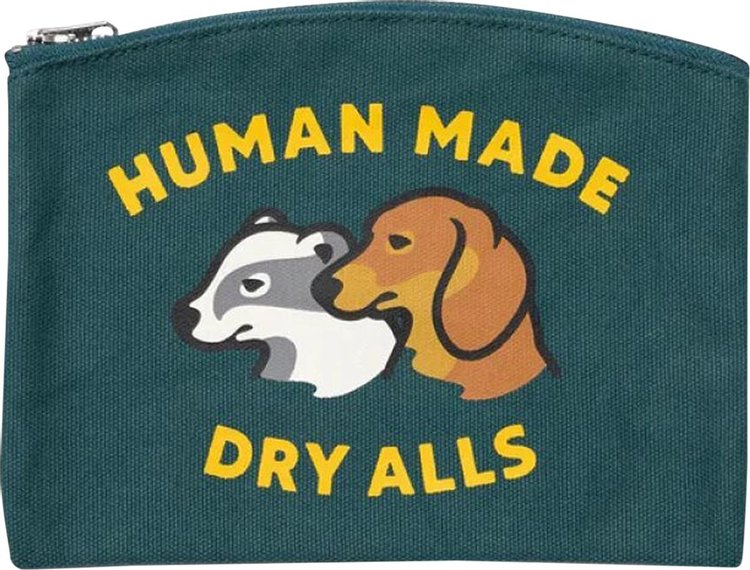 Human Made Bank Pouch Green