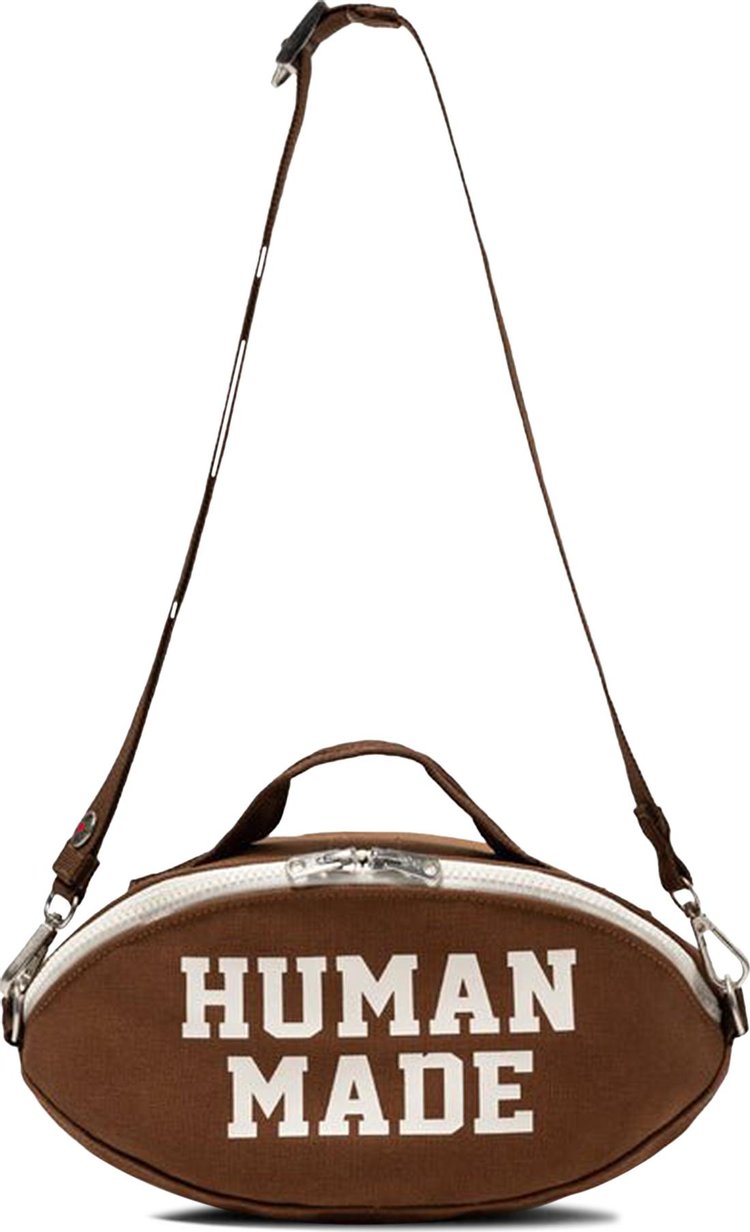 Human Made Rugby Ball Bag 'Brown'