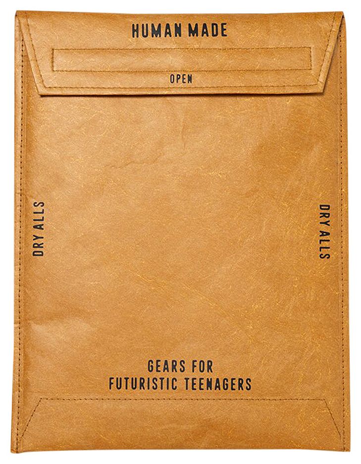 Human Made 14 Inch PCTablet Sleeve Beige