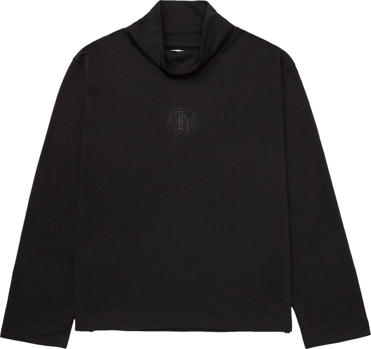 Honor The Gift Stamp Patch Turtleneck 'Black'