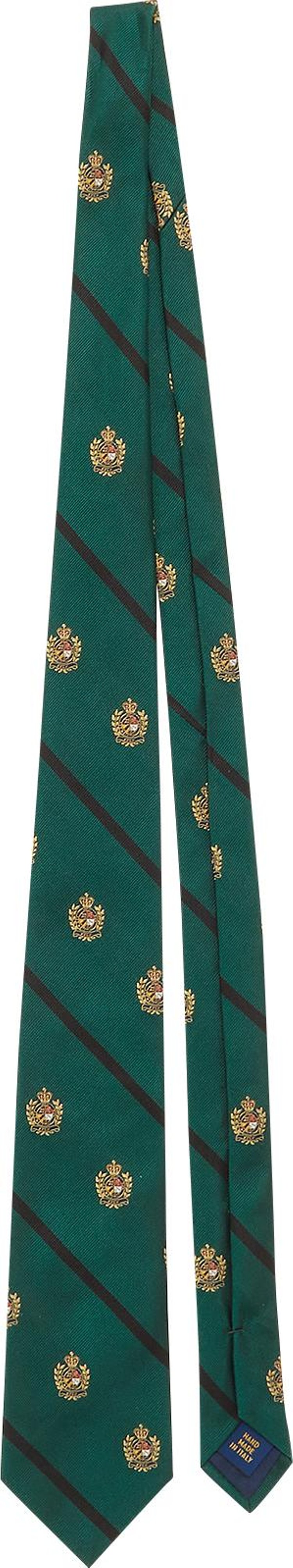 GOAT Exclusive Polo Ralph Lauren Vintage Polo Crest Silk Tie Green