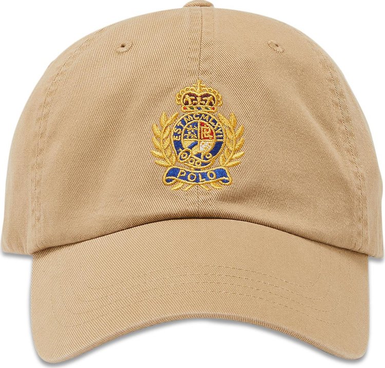 GOAT Exclusive Polo Ralph Lauren Classic Sport Cap, Vintage Polo Crest Tan