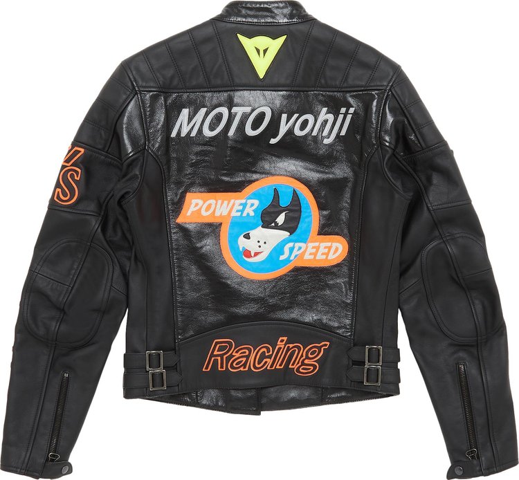 Vintage Ys x Dainese Moto Yohji Biker Jacket Black