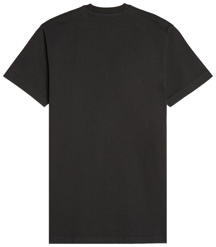 Acne Studios Logo T Shirt Dress Black