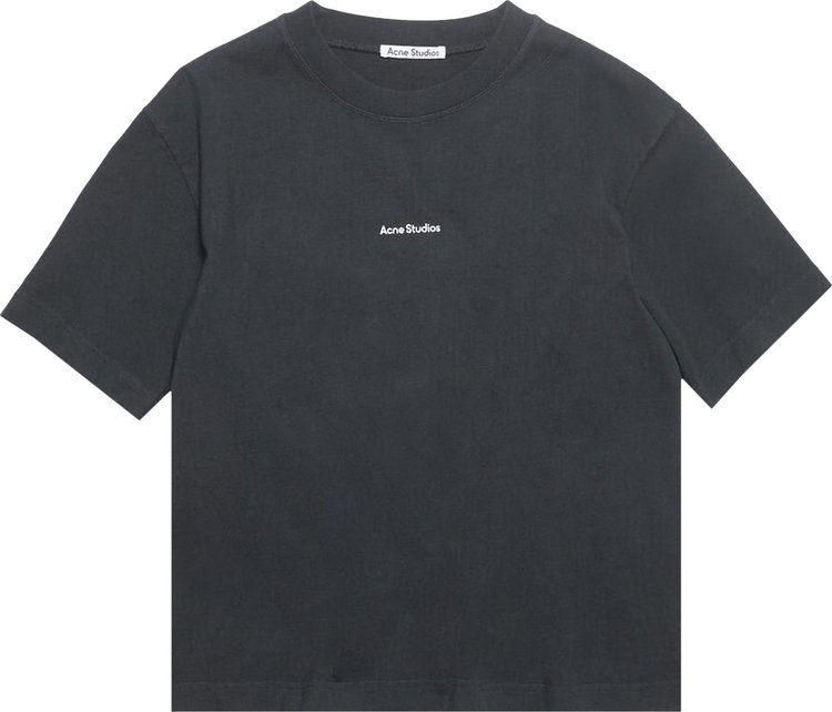 Acne Studios Logo T-Shirt 'Black'