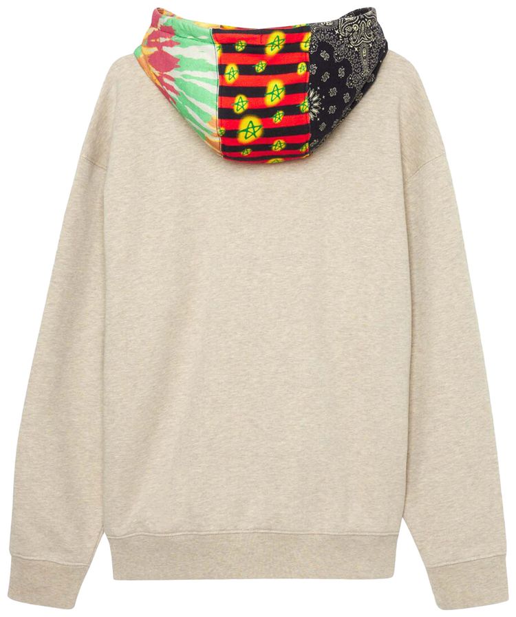 Tommy Hilfiger x Supervsn Graphic Print Hoodie Oatmeal Heather