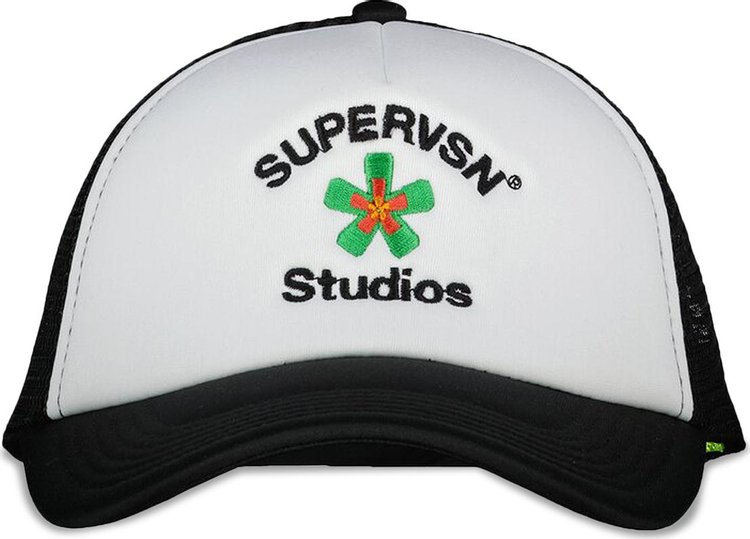 Supervsn Starburst Trucker Hat 'Black'