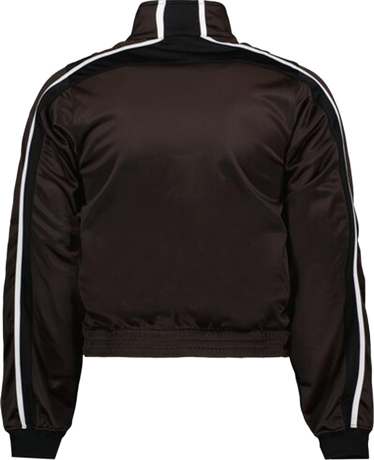 Martine Rose Fringe Track Jacket BrownBlack