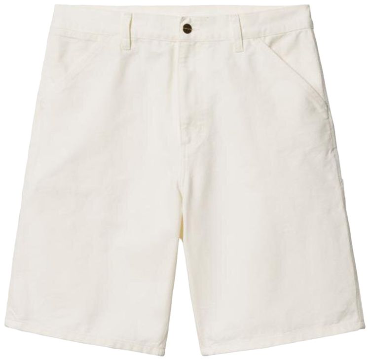 Carhartt WIP Single Knee Short Wax Stone Washed