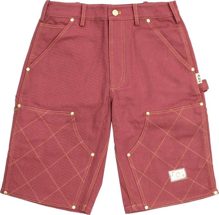 Advisory Board Crystals Double Knee Short 'Red'