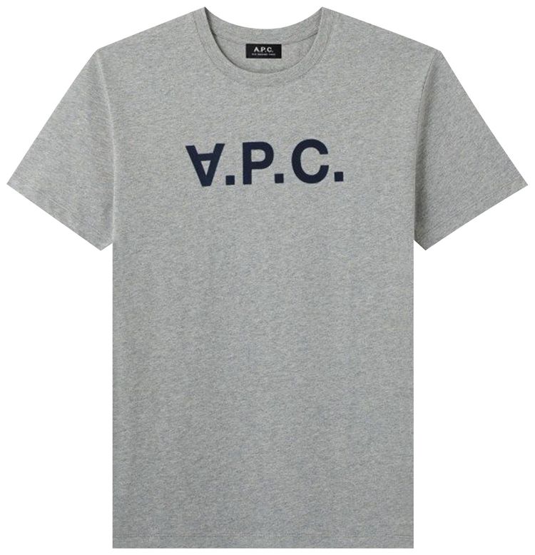 APC VPC Logo T Shirt Grey