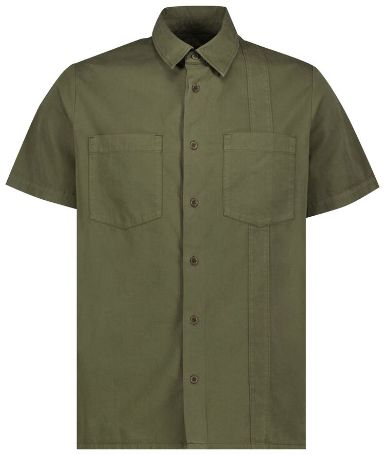 APC Hunt Short Sleeve Shirt Olive