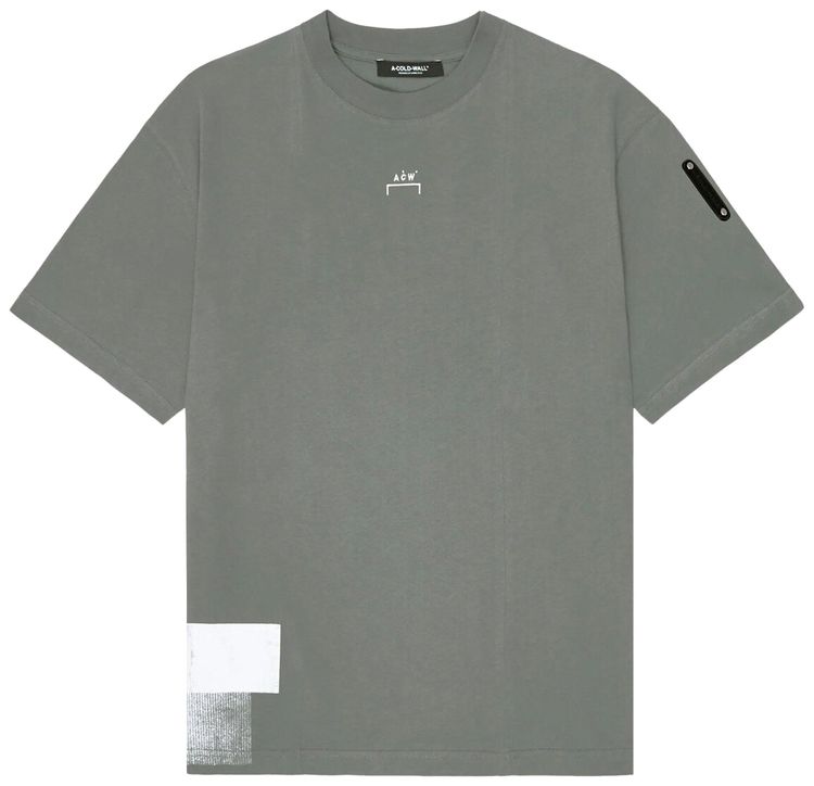 Buy AColdWall* Brutalist TShirt 'Muted Green' ACWMTS141 MUTE GOAT