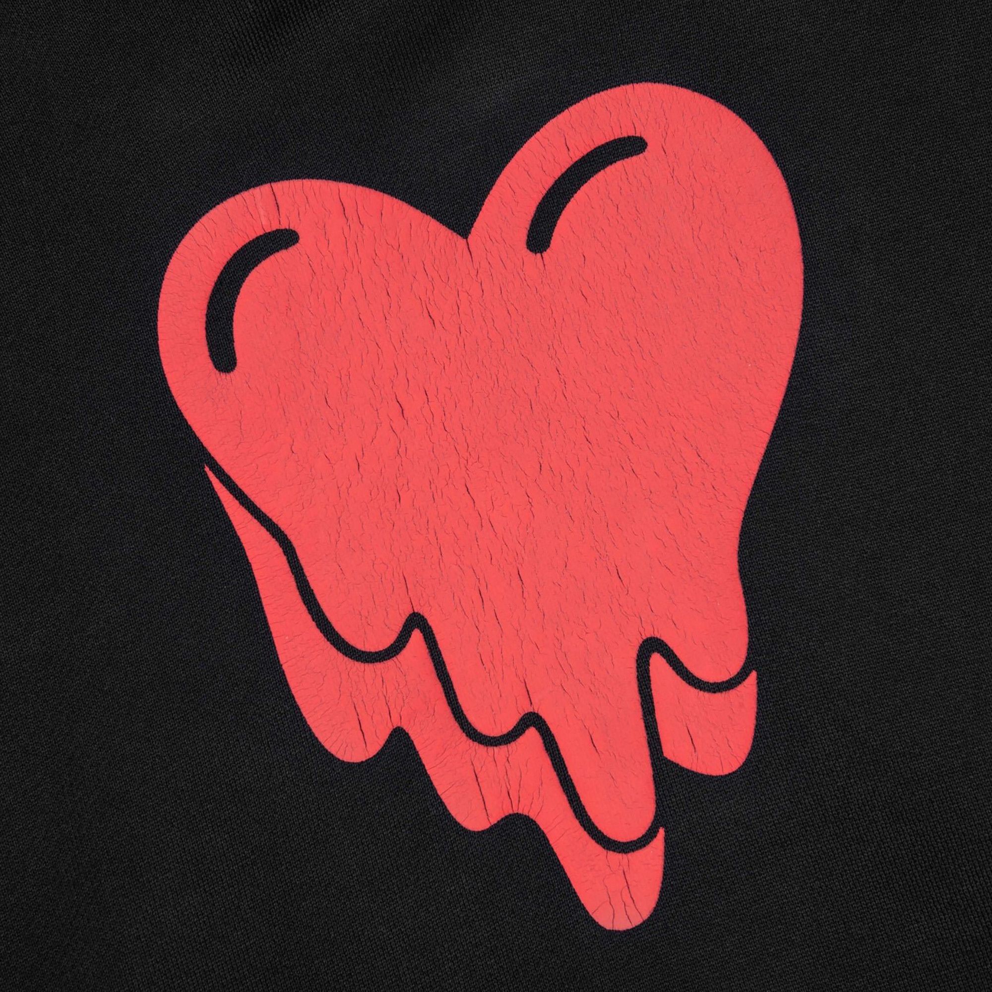 Buy Emotionally Unavailable Heart Logo Hoodie 'Black' - EU