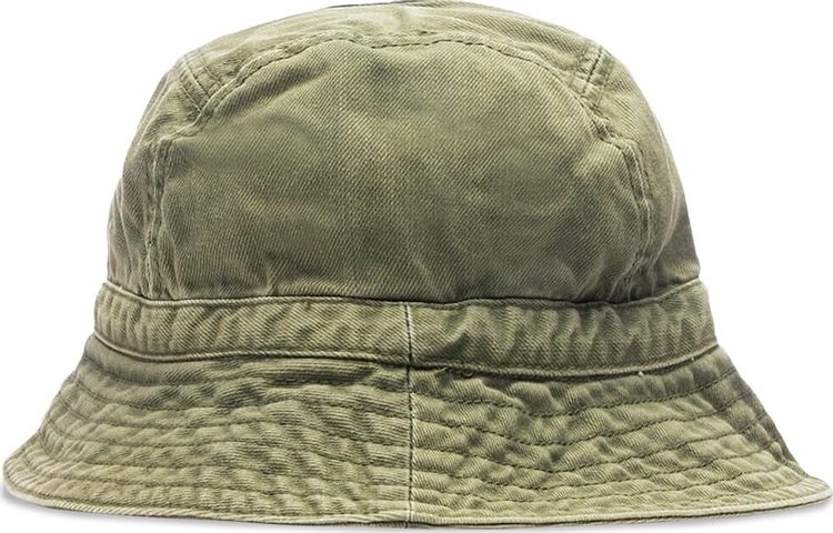 Emotionally Unavailable Patches Bucket Hat Military Green