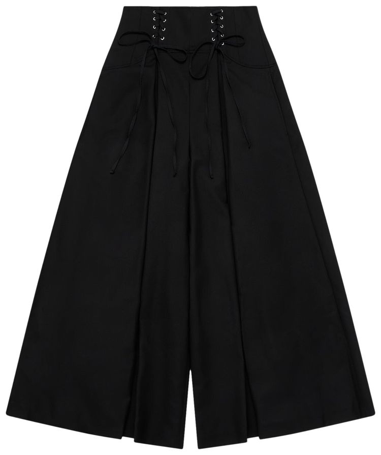Comme des Garcons Tie Up Waist Pants Black