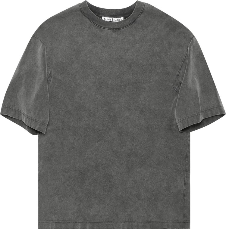 Acne Studios Crewneck T-Shirt 'Faded Black'