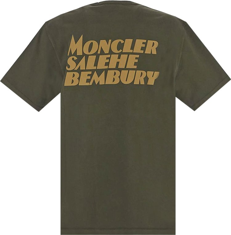 Moncler Genius x Salehe Bembury T Shirt Olive