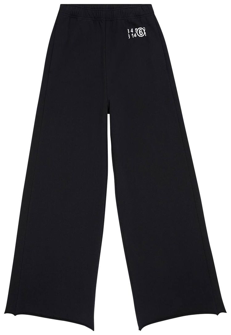 Maison Margiela Oversized Logo Track Pants Black