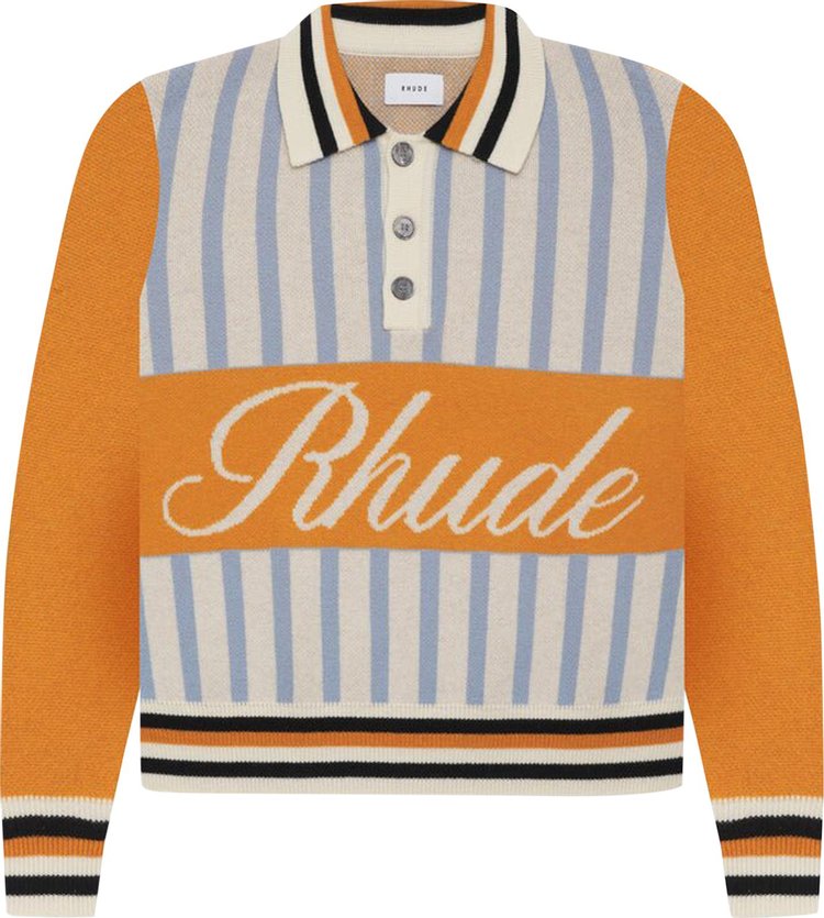 Rhude Rugby Knit 'Ivory/Amber'